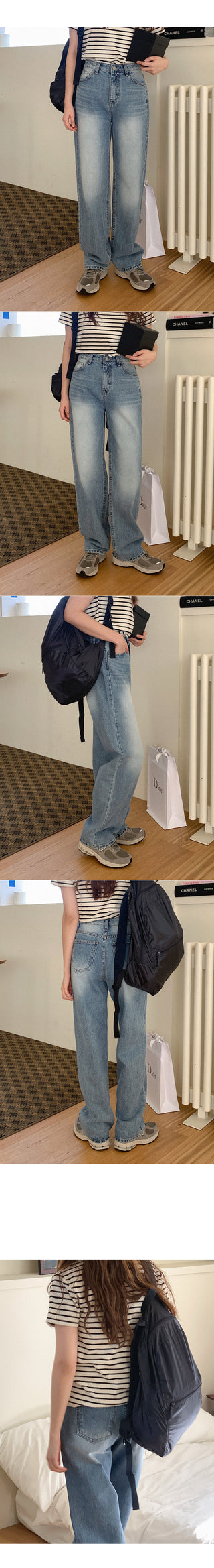 Byron Wide Denim Pants