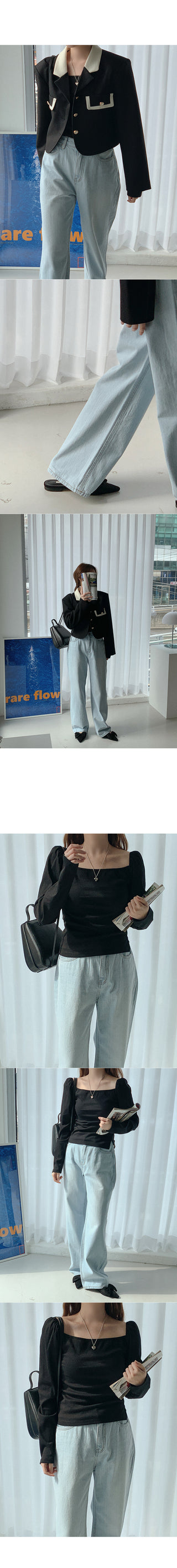 Snitch Wide Denim Pants