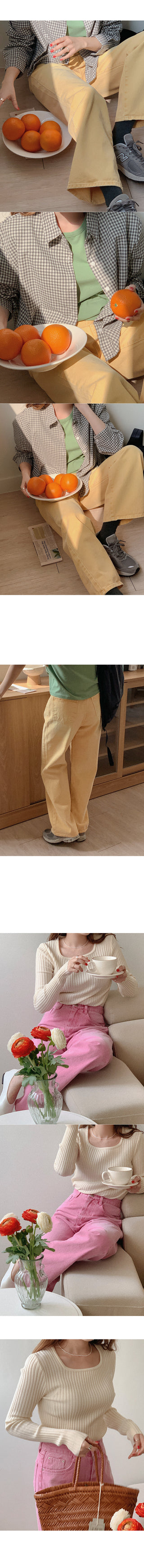 Lipore Wide Washing Pants