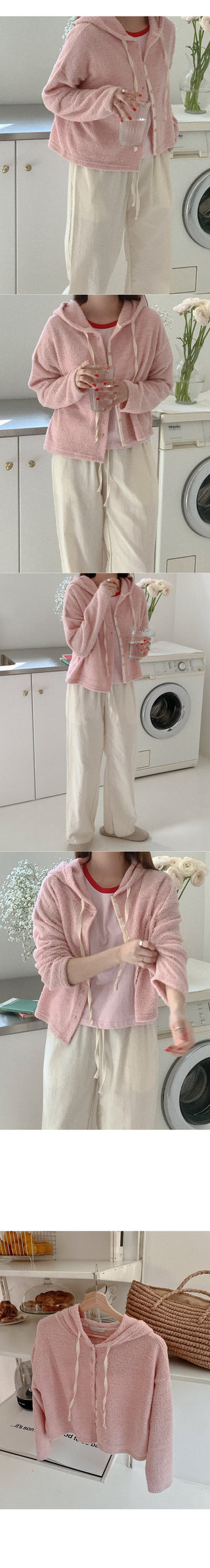 Bedel lace elastic pants