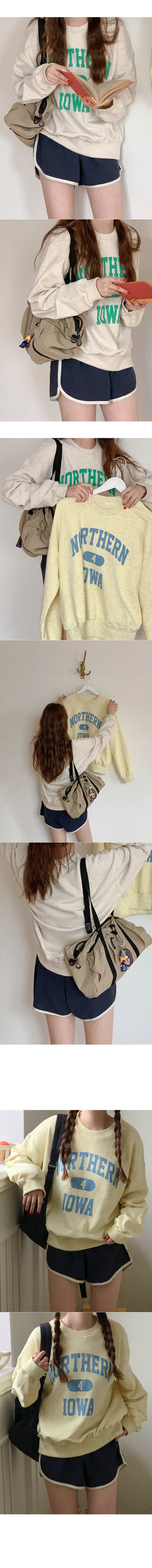 Linen sporty shorts