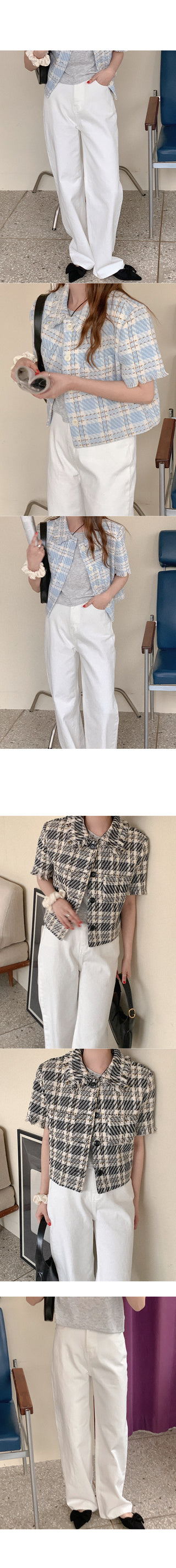 Cotton wide-leg pants