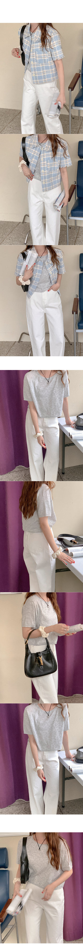 Cotton wide-leg pants