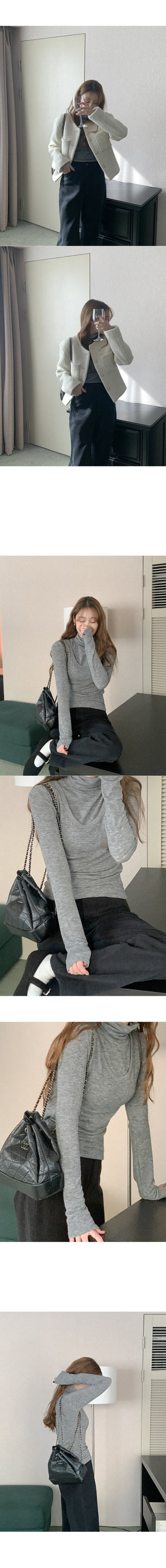 Fleece-lined wide cotton pants