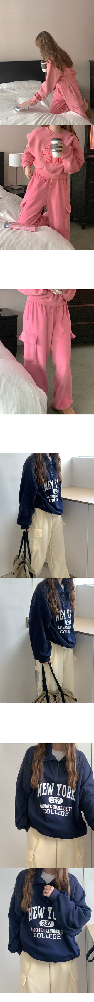 Fleece Cargo Pants