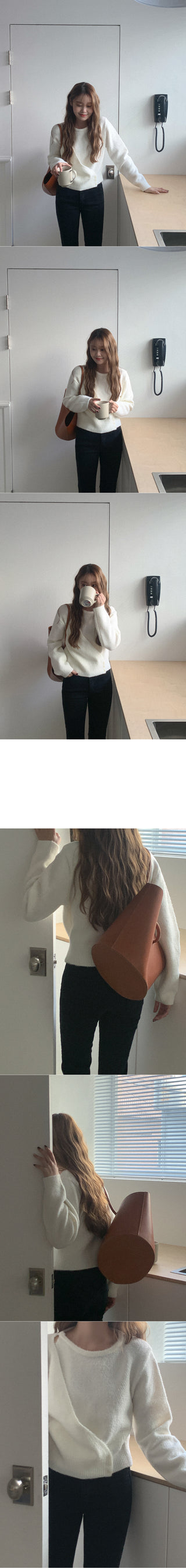 Fleece-lined straight pants