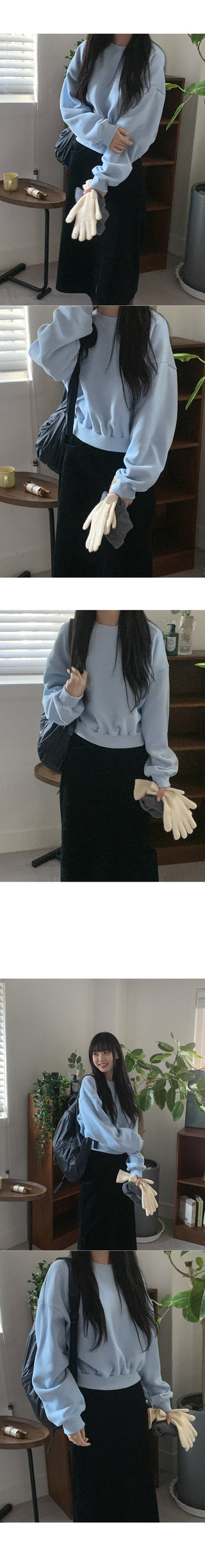 Corduroy long skirt