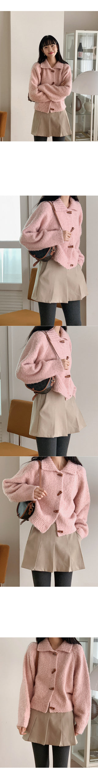 Unique pleated skirt