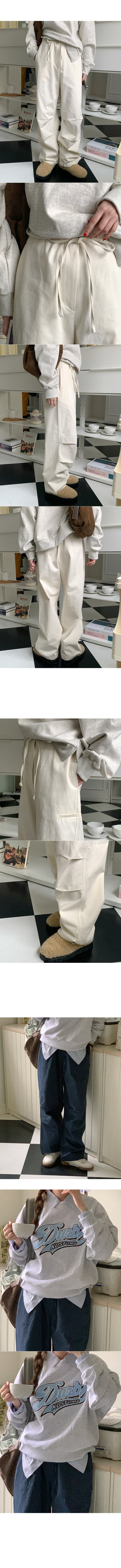 Parachute cotton pants