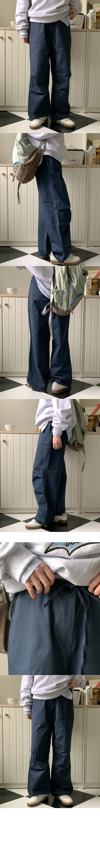 Parachute cotton pants