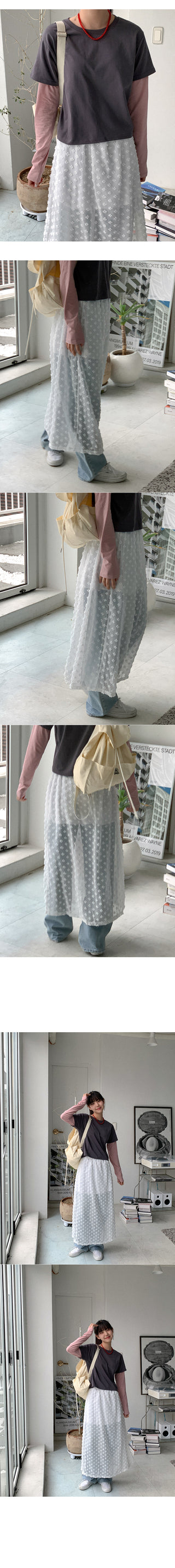 Wide side buckle denim pants