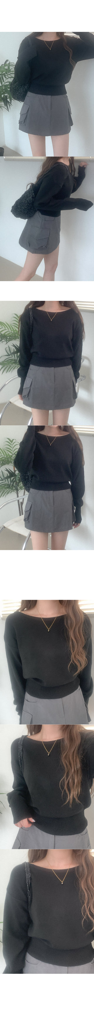 Cargo mini skirt