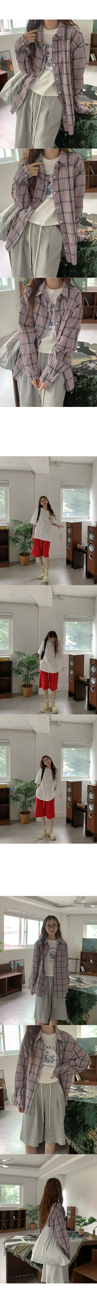 Cotton Half-Elastic Pants
