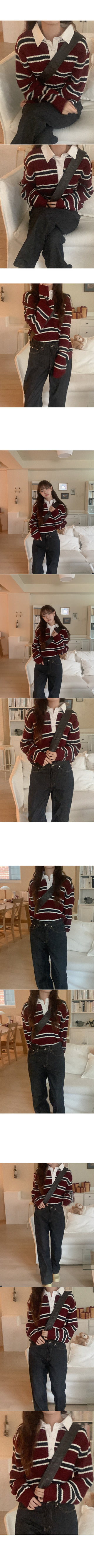 Straight-leg denim pants