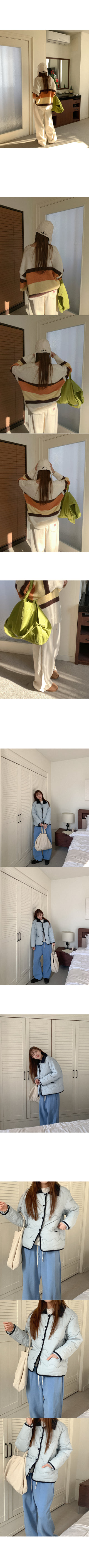 Fleece-lined elastic waist pants