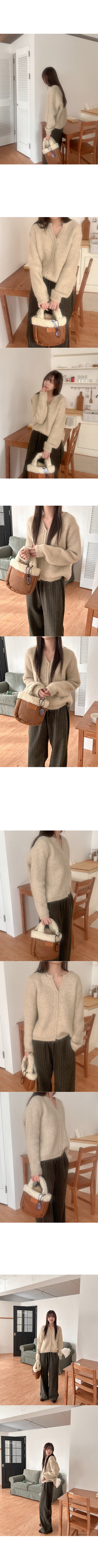 Striped wide-leg pants