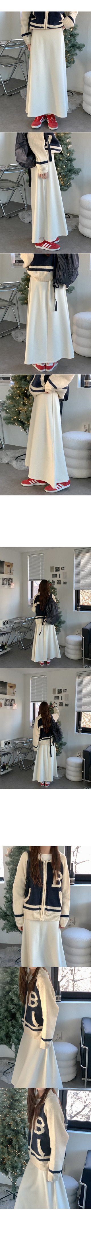 Basic long skirt