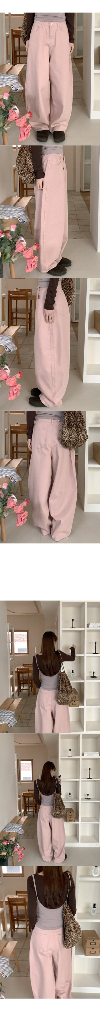 Wide balloon chino pants