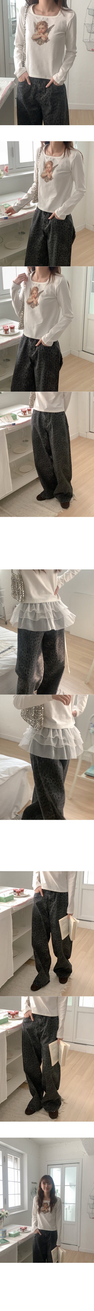 Clutch Wide Leopard Chino Pants