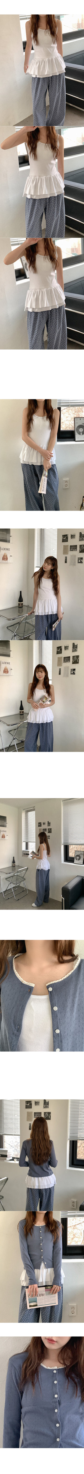 Star Waist Elastic Pants