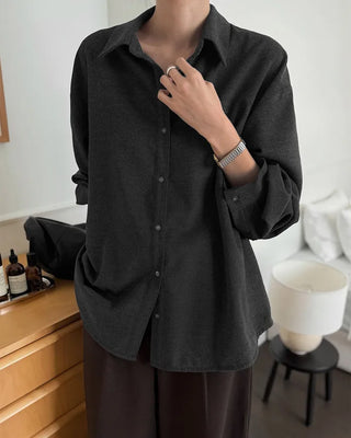 Basic wool shirt