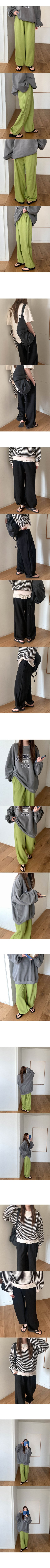 (5 colors) Cotton Color Jogger Sweatpants