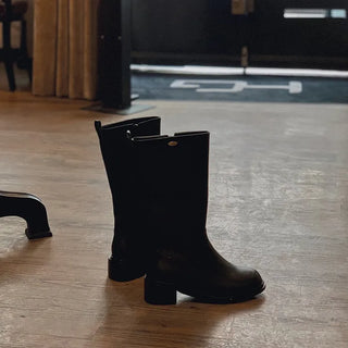 #LENTO. Classic Mid-Calf Boots - 2 colors