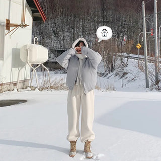 (Basic/Long) Double Fleece Jogger Pants (4 colors)