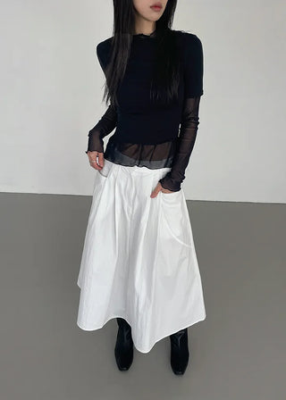 buckle volume pleats SK (2c)