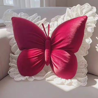 Princess Butterfly Decorative Pillow