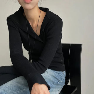 button pola twoway knit (3c)