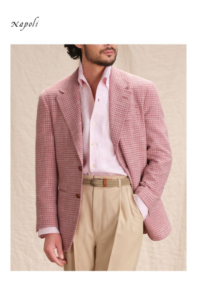 [CULTUM] Houndstooth Suit Jacket