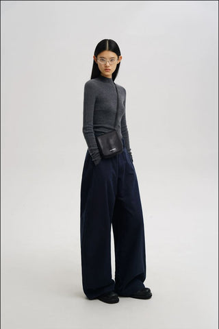 [MASONPRINCE] Seamless Cashmere Blend Layer Shirt