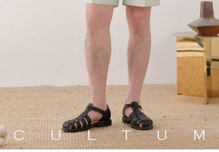 [CULTUM] Linen-blend Srawstring Shorts