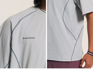 [Monterest x TTTM] Quick-Dry Sports Tee with Contrast Stitch