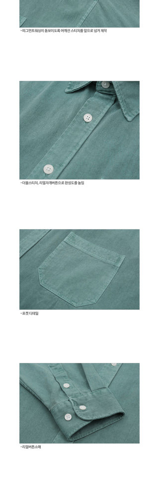 Weekly Pocket Pigment Shirt