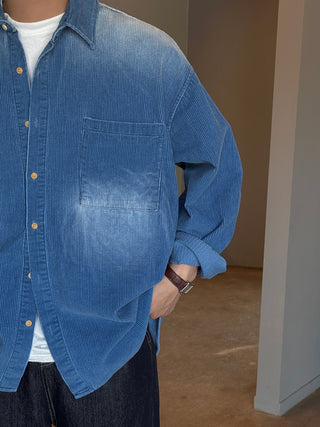 Lisbon Corduroy Washed Outshirt
