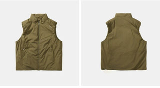 [Monterest] Water-Resistant Padded Stand Collar Vest