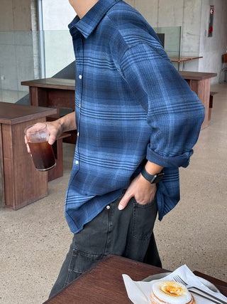 Jude Tartan Check Natural Fit Shirt