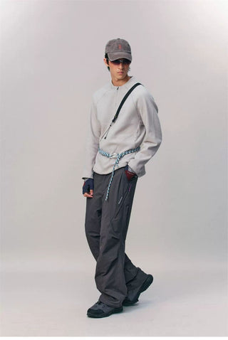 [Monterest] Honeycomb Fleece Half-Zip Pullover