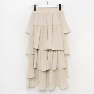 Shirred Cancan Skirt