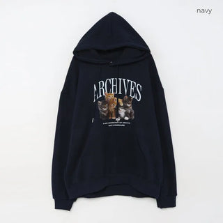 Cat Oversized Hoodie