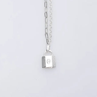 Padlock necklace