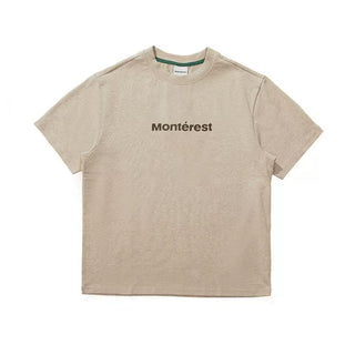 [Monterest] Quick-Dry Antibacterial Logo Crewneck Tee