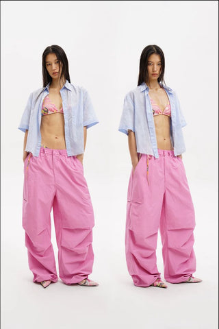 [MASONPRINCE] M42 Multi-Pocket Parachute Pants