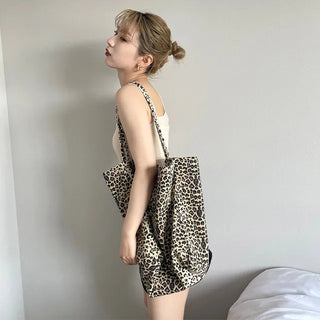 bain leopard eco bag