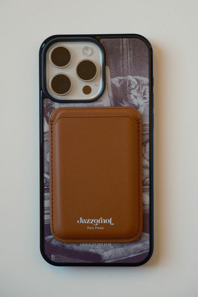 Cat C?lin Case & Brown Wallet Magsafe Set.
