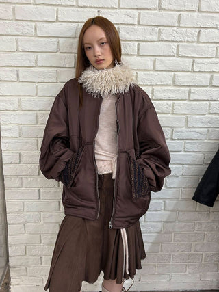 [NeverSeez] Wool-Lined Pilot Jacket