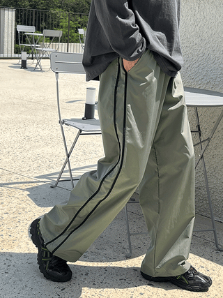 Maple Track String Nylon Pants