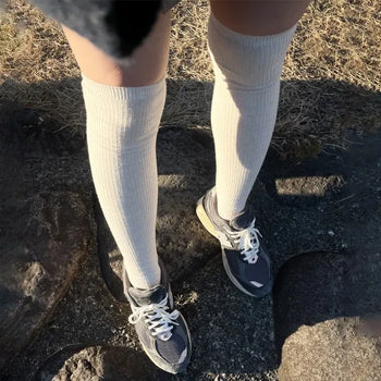 Basic knee-high socks